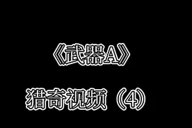 #猎奇视频 《武器A》虽然不是原版视频封面