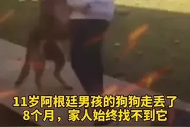 11岁的阿根廷小男孩听到朋友叫他出来，却看见了日思夜想的一幕...#暖心视频封面