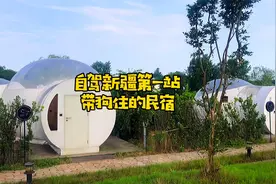 终于带狗住了一直想住的泡泡屋，自驾新疆第一站南京