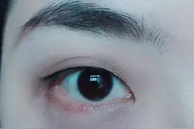 高清眼球，第一次近距离看到自己的眼珠子，先天性眼球震颤绝无特效#眼睛视频封面