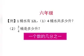 一个数的几分之几是多少如何计算，学会一题，会做一类题视频封面