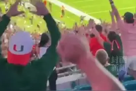 小猫误入球场20米高台坠落，结局反转爆发全场欢呼！视频封面