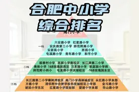 合肥中小学综合排名，来看看有没有你的母校吧#合肥升学视频封面