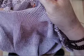 套裙上衣花型，4-N行#编织教程 #雪莲花针织