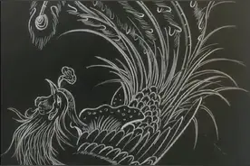 是凤还是凰？凤与凰有什么区别？#粉笔画#绘画#知识@抖音短视频 @巨量星图小助手视频封面