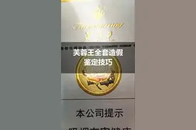 你还在抽假烟吗？这包全套造假的芙蓉王该如何鉴定，你知道吗？#烟 #知识 #正能量视频封面