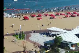 今天的万人沙滩人潮，话不多说了自己看吧#宁波梅山湾沙滩公园 视频封面