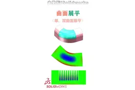 关于曲面展平的小知识点，一般是用在什么地方呢？#solidworks视频封面