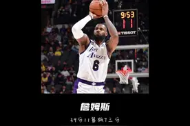 老詹赛季最佳一战，沃克坐稳湖人三号得分手，小里太香了视频封面