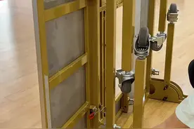 家装装修的推台锯，必须考虑到楼梯与电梯的携带方便#木工装修 #便携式木工推台锯 #家装手艺人