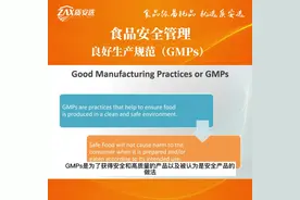 食品安全管理——良好生产规范（GMPs)#知识分享 #干货分享 #英语视频封面