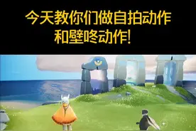 今天教你们做自拍动作和壁咚动作！#sky光遇 #游戏
