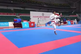 看我们帅气的母世科师傅！2020全国空手道锦标赛加油！广东加油！视频封面