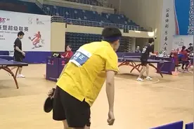 #王开乒乓球 #王者 #王一博 #王开乒乓球击碎对手球板