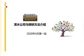 浑水公司及调研方法介绍视频封面
