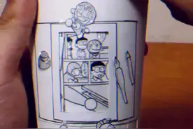 送你三个纸杯版《哆啦A梦》