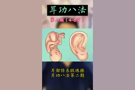 耳功八法第二期，耳部保养操#居家锻炼 #耳穴 #耳朵 #经络疏通 #搓耳朵的好处视频封面