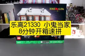 乐高21330 小鬼当家，8分钟开箱速拼评测！#乐高 #乐高积木 #玩具视频封面