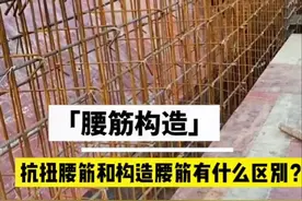 抗扭腰筋和构造腰筋有什么不同？整理图集中的规定#建筑工程 #工程人 #抗扭腰筋和构造腰筋的区别 #腰筋 #施工员 
