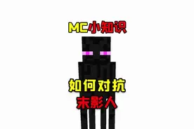 我的世界萌新必看的小知识，如何对抗末影人？#我的世界 #小知识 #我的世界小知识 #冷知识 