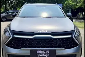 起亚狮铂拓界首秀，哑光车漆太帅了！#起亚 #起亚狮铂拓界视频封面