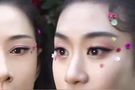 #杨丽萍侄女陈白兔 在#杨丽萍 姨妈镜头下的样子。可甜可咸！#杨丽萍侄女跳长甲舞 #杨丽萍御用化妆师vc欧巴视频封面