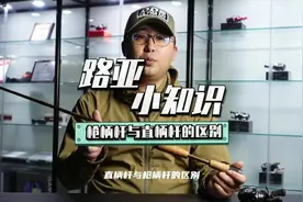 #路亚 #新手路亚 路亚竿枪柄与直柄的区别