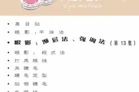 眼影渐层法与强调法