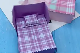 慢动作折张小迷你床，你学会了吗？#知识创作人视频封面