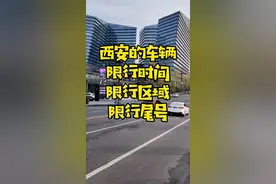 #西安车辆的限行时间、限行区域、限行尾号，收藏下来随时查询~#汽车#交通#限行#司机#汽车小知识#vlog日常视频封面