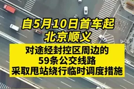 自5月10日首车起 北京顺义对途经封控区周边的59条公交线路采取甩站绕行临时调度措施#最新消息 #交通出行 #疫情 #公交 #关注本土疫情 #共同助力疫情防控 #北京dou知道 #顺义 北京顺义全区提级管控措施视频封面