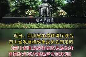 双城经济圈生态环保再出新举措，涉及15个城市，广安在内！#环保 #重要通知 #最新消息 #经济 #环保 视频封面