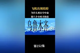 #第252集飞机出现故障为什么要在空中盘旋半小时才降落#创作灵感 #知识分享 
