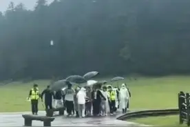 新人雨天拍婚纱照，新郎被雷击中不幸去世！#雷雨天气 视频封面