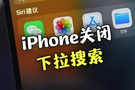 iPhone锁屏下拉搜索太烦人？可以这样关闭！#ios技能 #iphone 视频封面