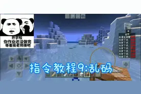 指令教程9:乱码#我的世界 #别再限流啦
