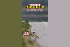 7月3日河南漯河，“没有人来你们就被冲跑了！” 妈妈带儿子去河边洗手 一不小心落河中，危急时刻“搭人梯”来救。#救人瞬间【来源@河南民生频道大参考】视频封面