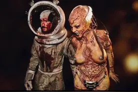 超酷炫特效化妆全过程#特效化妆 #视觉震撼 #视觉艺术 #创意妆