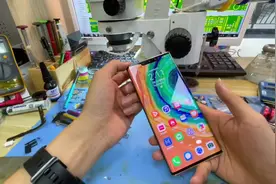 mate30Pro拍出来的相片竟然是绿色！#修手机 #数码科技 #电子产品