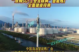 6月21日，我国首个“双频5G+工业互联网”智能炼厂建设项目在中海炼化惠州石化炼厂建成投用。#智能 #5G #炼厂视频封面