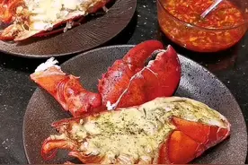 波龙超赞的做法，配上爽口的酱汁，实在太高级了！波龙又叫什么龙虾呢！#美食趣胃计划 #美食分享官 @抖音短视频