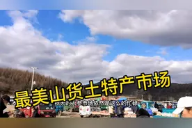 坐标长白山万良人参市场，东北老妹去赶集#我的家乡特产 #三农
