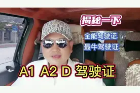 A1A2D驾驶证#涨知识 #考驾照 #A1A2D