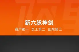 #20年再出发#阿里新六脉神剑 客户第一，员工第二，股东第三。视频封面