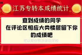 19级江苏专转本成绩出来啦，查到成绩的同学视频封面