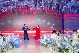 娄译心/宋卫东《中国结》华人时尚盛典压轴演出。 🇨🇳 #中国结