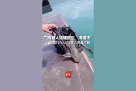 广西有人炫耀放生“清道夫”，公安部门介入，当事人哭着道歉