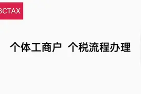 个体工商户查账征收经营所得个人所得税自然人电子税务局申报流程视频封面