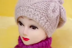 漂亮的四叶花女帽一#橙子手工帽子编织 #漂亮的帽子 #我的手工作品 #织帽子教程视频封面