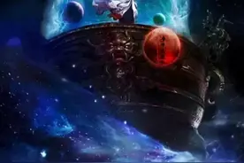 #辰东小说 时间长河的下游，一个英姿伟岸的男子踏鼎而来，他黑发浓密，周身日月星河缭绕……#十年辰迷视频封面
